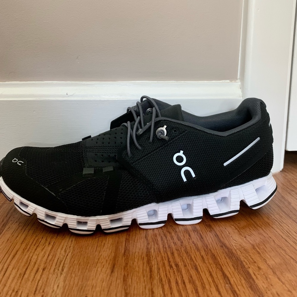 On cloud running shoes